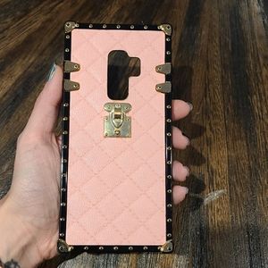 Luxury Fashion Faux Leather Trunk Phone Case